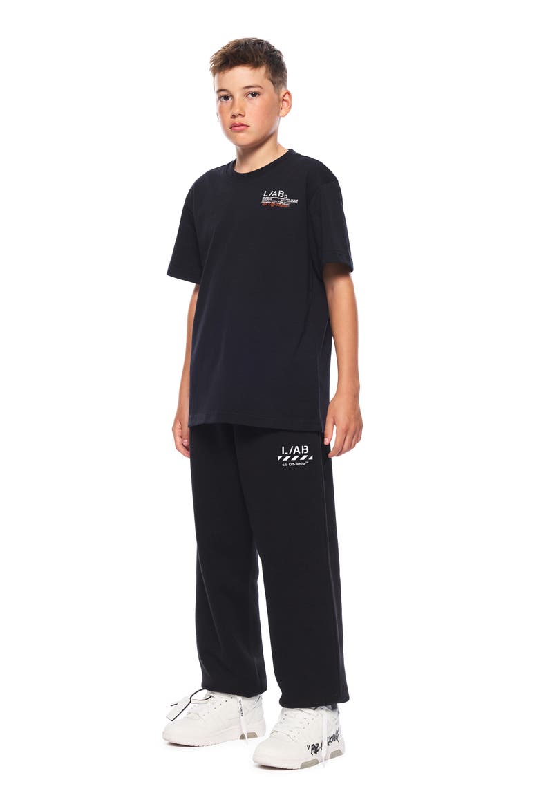 Kids' Active Duct Tape Graphic T-Shirt, Alternate, color, BLACK