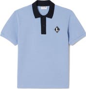 Lacoste Contrast Collar Cotton Piqué Polo