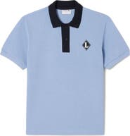 Lacoste Contrast Collar Cotton Piqué Polo
