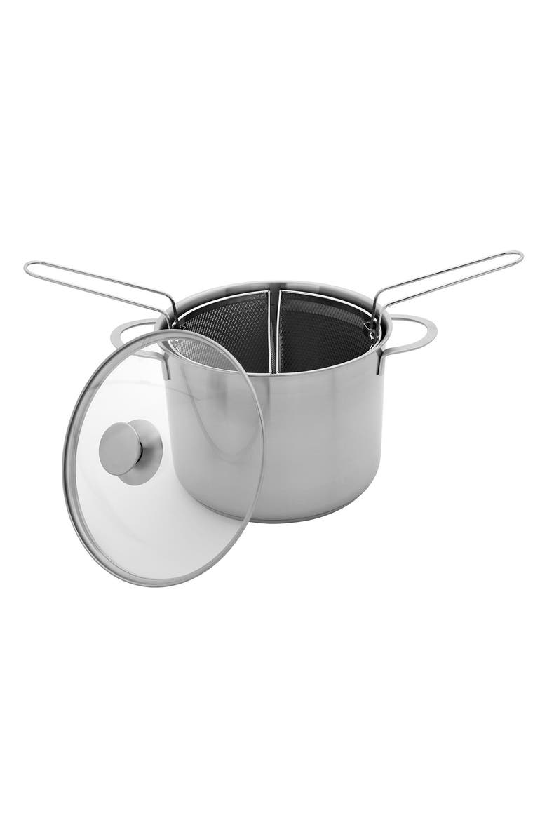 Demeyere Resto 8.5-Quart Stainless Steel Pot, Main, color,