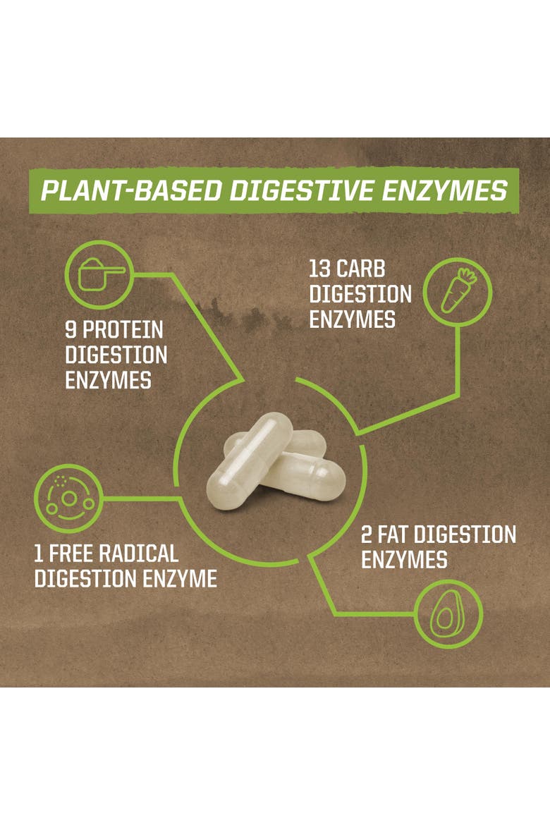 Enzorb Digestive Enzyme Capsules, 90ct, Alternate, color, No Color