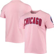 PRO STANDARD Men's Pro Standard Pink Chicago Cubs Club T-Shirt