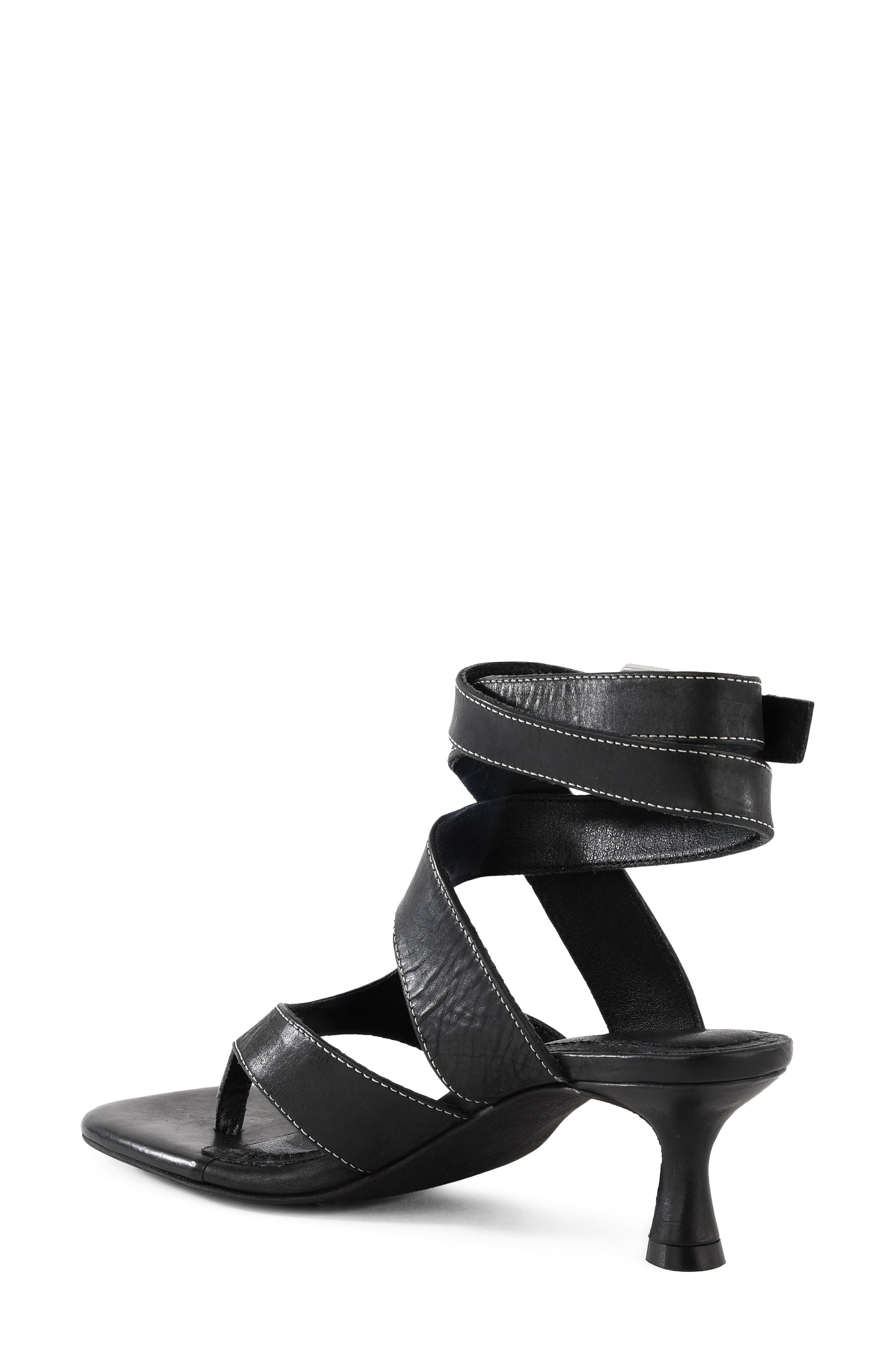 Seychelles Stroke of Luck Ankle Strap Sandal, Alternate, color, Black