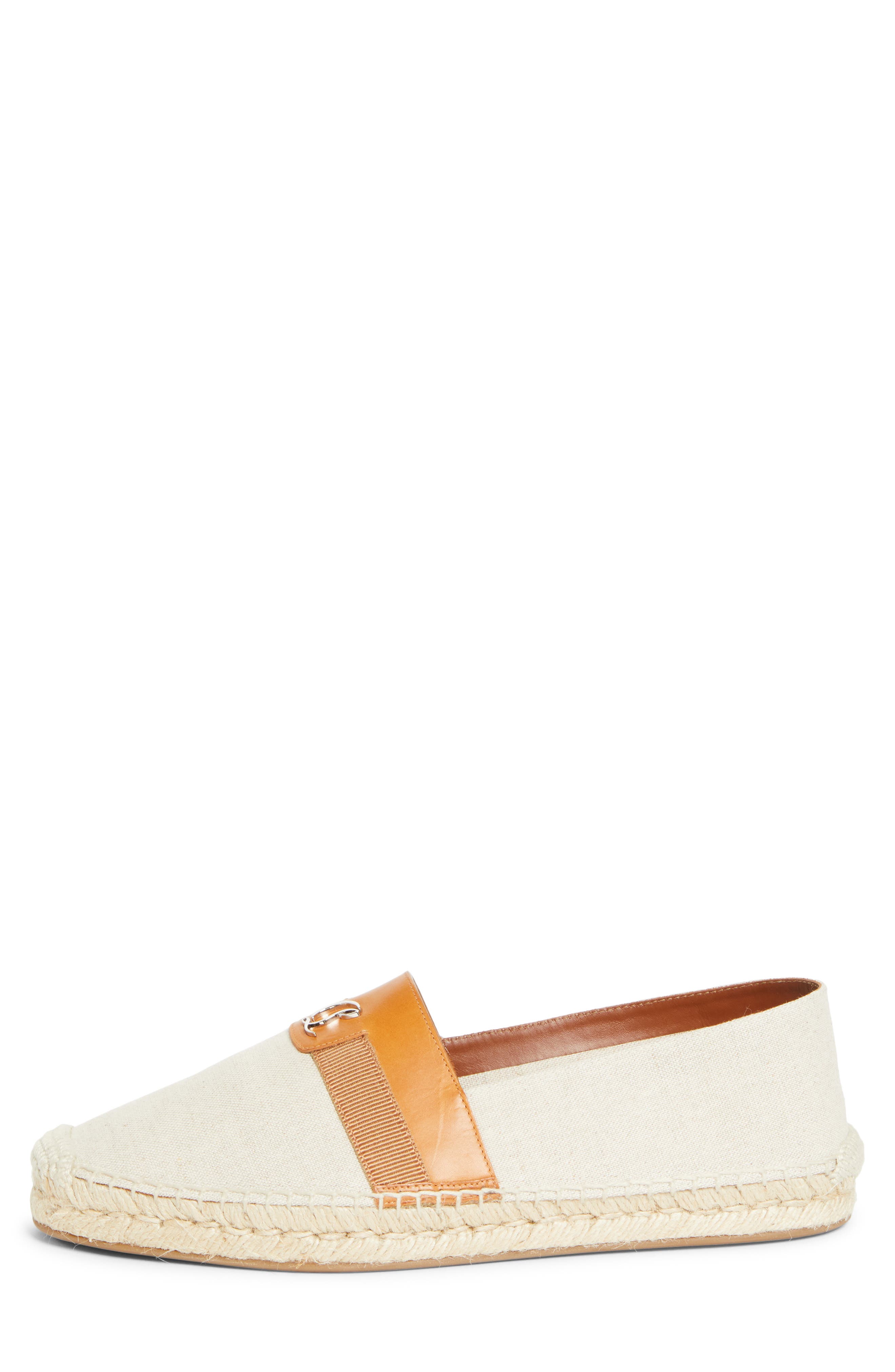 Christian Louboutin Alfarica Toile Linen Espadrille, Alternate, color, Version Natural