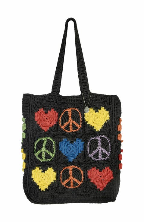 Lanie Market Tote Hand Crochet Bag