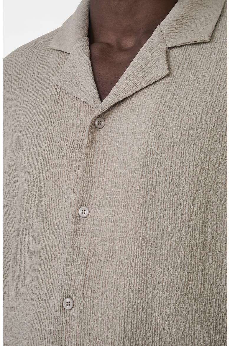 Eivissa Relaxed Fit Shirt, Alternate, color, Light Beige