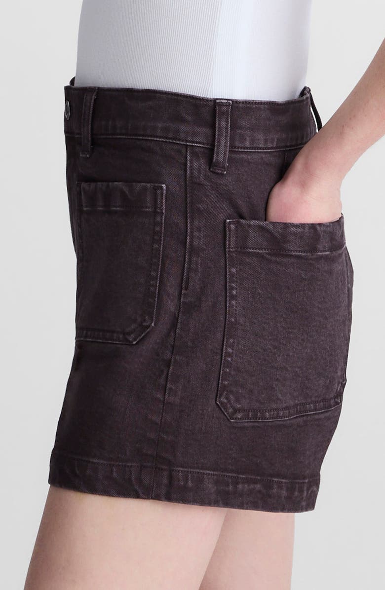 Madewell The Emmy Shorts, Alternate, color, Chocolate Plum