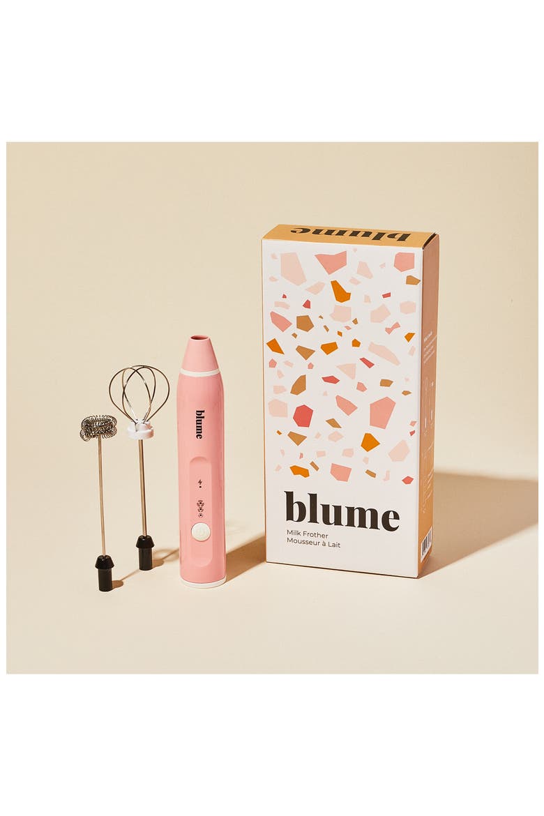 Electric Milk Frother, Alternate, color, PINK