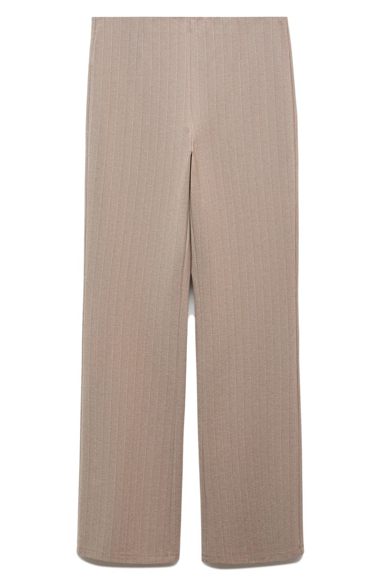 MANGO High Waist Straight Leg Pants, Alternate, color, 