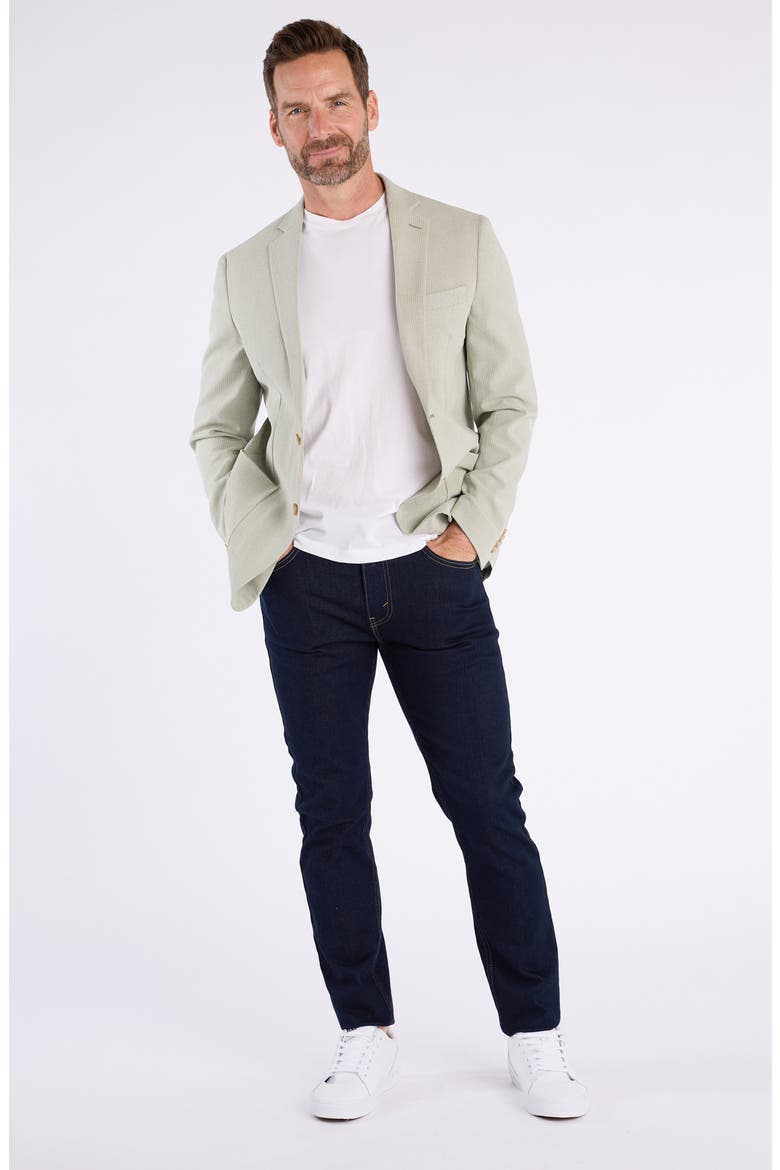 Seersucker Micro Check Sport Coat, Alternate, color, MOSS