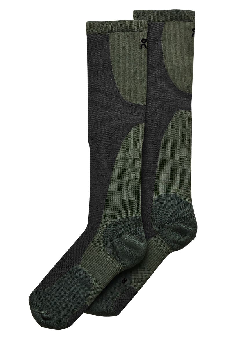 Running Socks, Main, color, MOLASSES/ BLACK