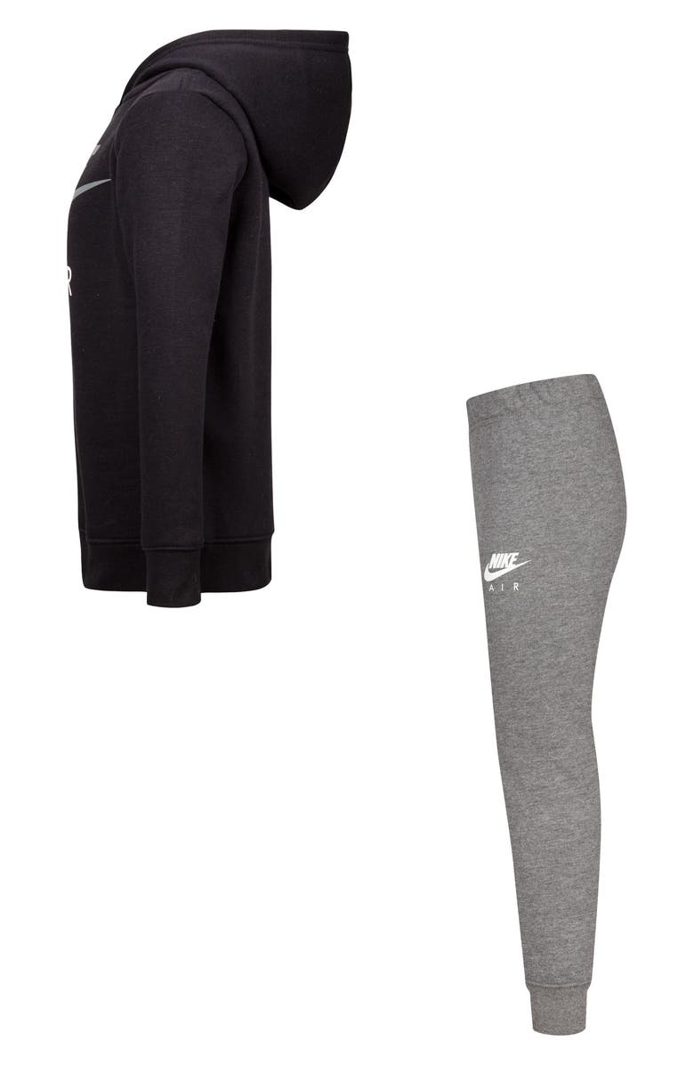 Nike Kids' Fleece Pullover Hoodie & Joggers Set, Alternate, color, Carbon Heather