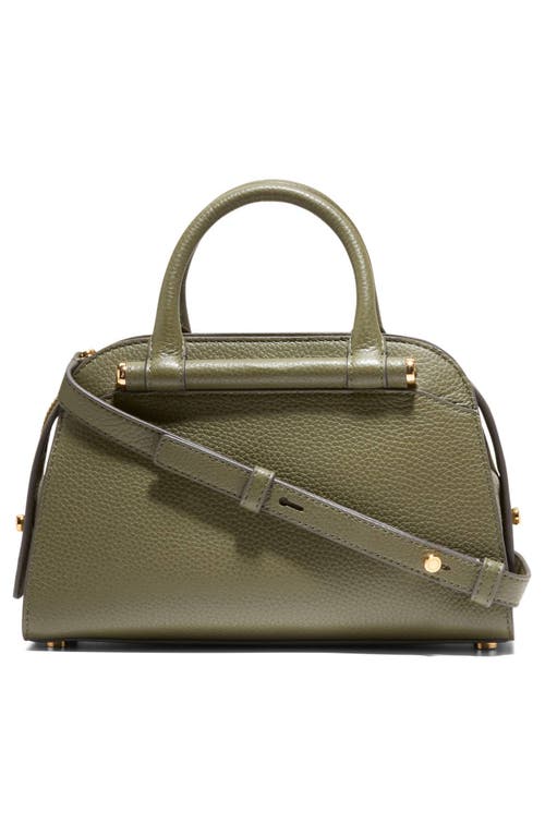 Cole Haan Small Catherine Leather Satchel In Green
