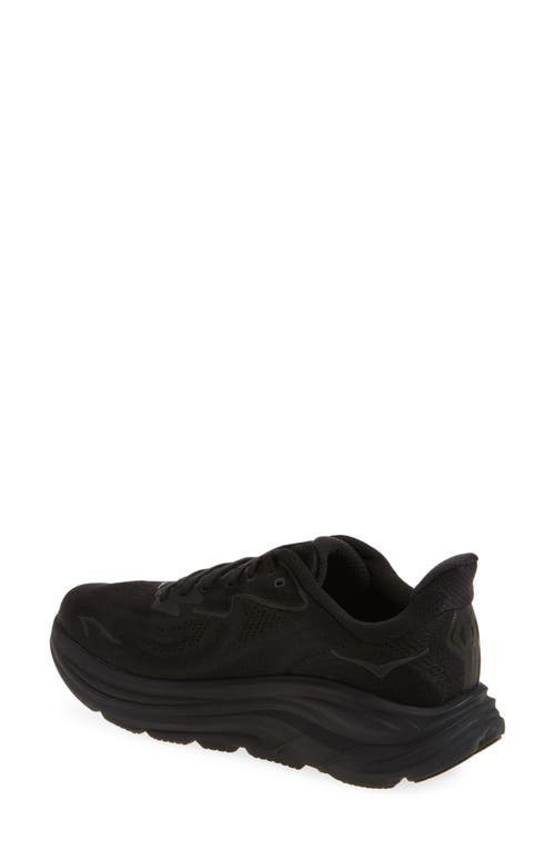 Hoka Clifton 10 Running Shoe In Black