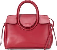 STAUD Mini Maude Leather Carryall Bag