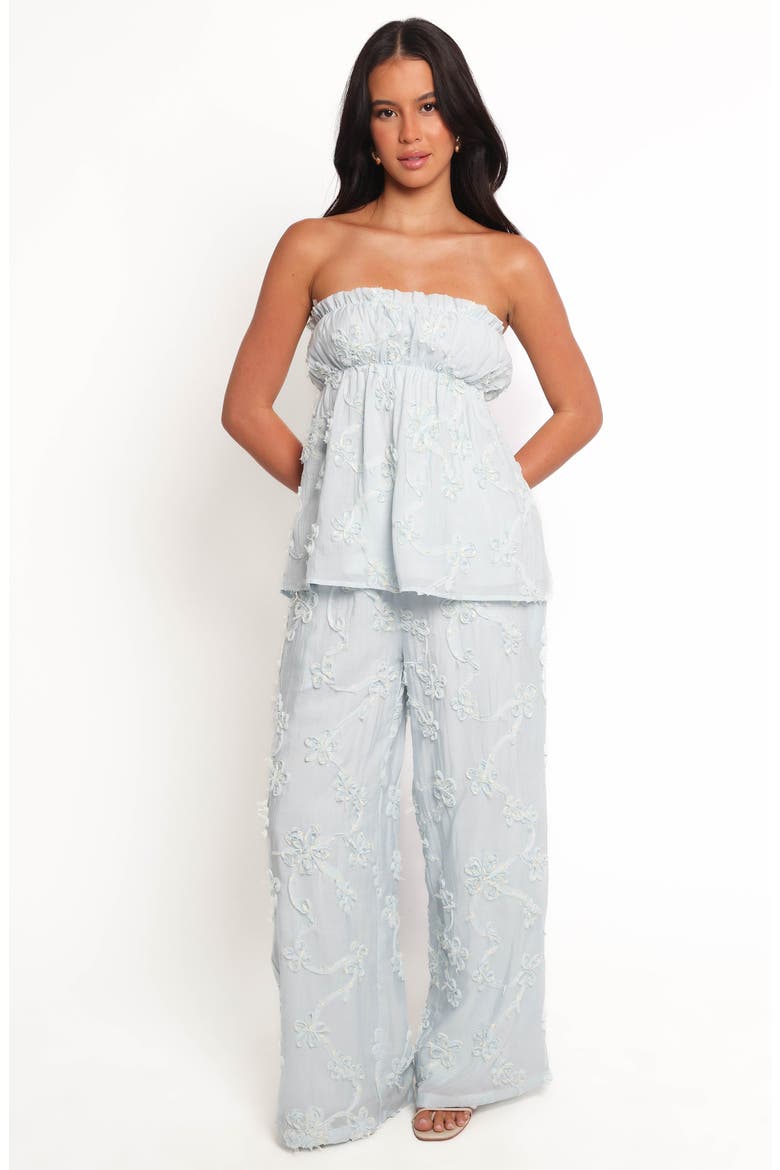 Robin Strapless Top, Alternate, color, PALE BLUE