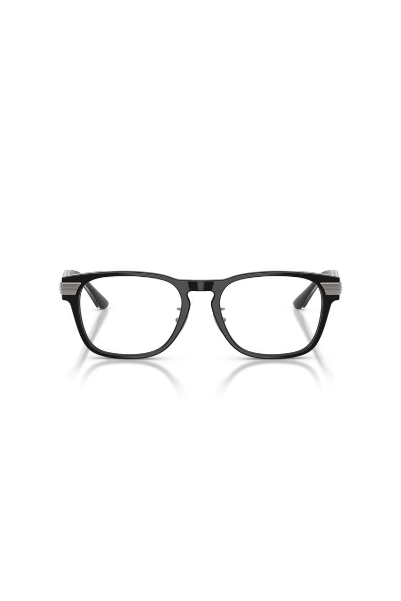 54mm Rectangle optical glasses, Alternate, color, Black