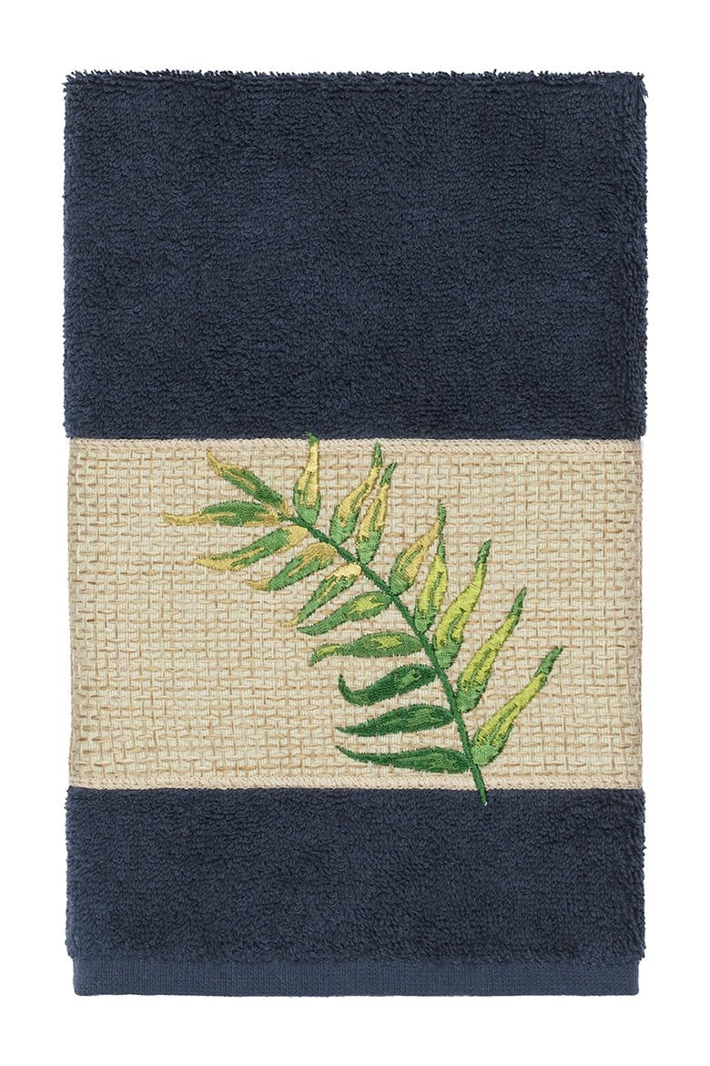 Zoe 3-Piece Embellished Towel - Midnight Blue, Alternate, color, MIDNIGHT BLUE