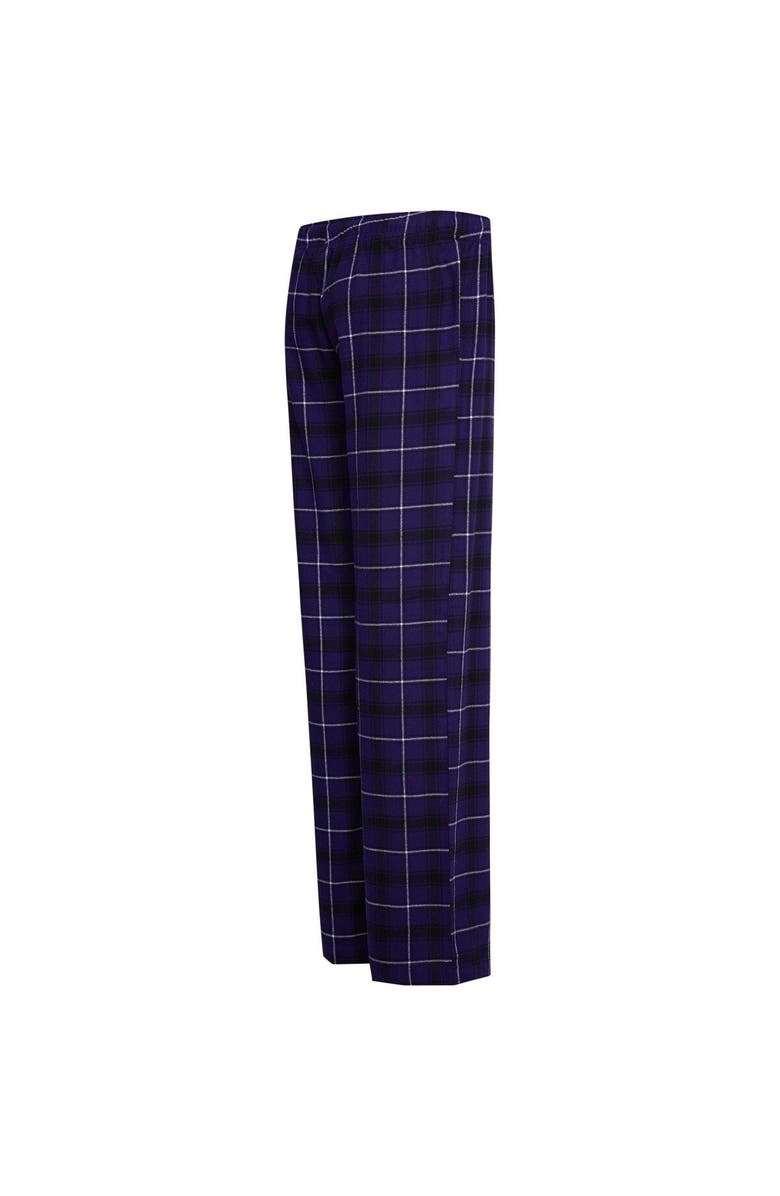 College Concepts Women's College Concepts Purple/Black Phoenix Suns Arctic T-Shirt & Flannel Pants Sleep Set, Alternate, color, 