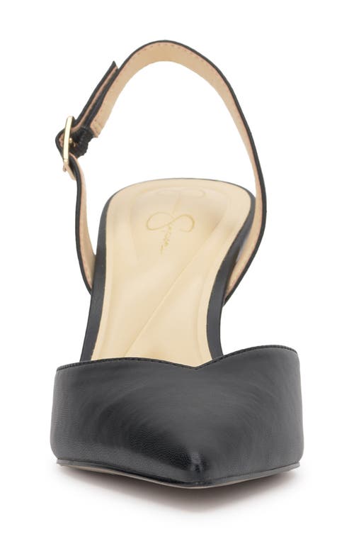 Jessica Simpson Fyvera Slingback Pump In Black