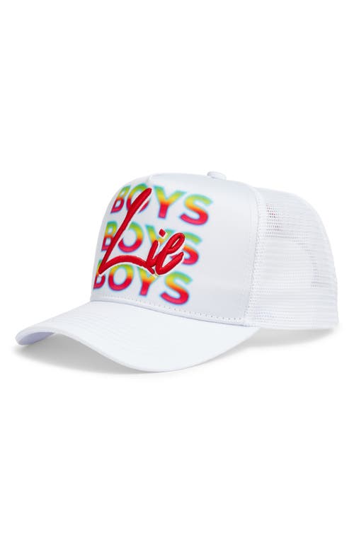 Shop Boys Lie Boys Boys Boys Trucker Hat