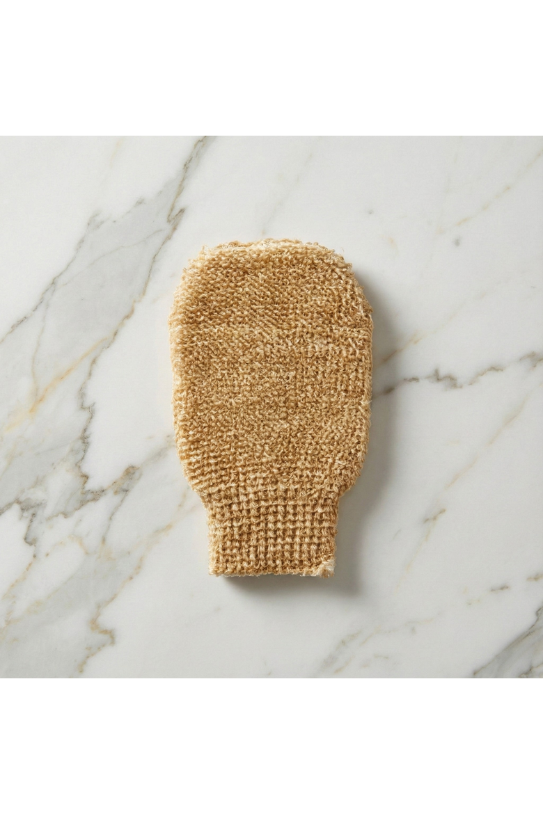 Exfoliating Jute Scrub Glove, Alternate, color, None