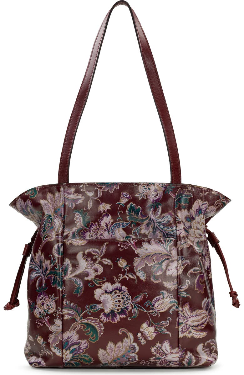 Patricia Nash Everton Shoulder Bag, Main, color, European Floral Tapestry Print