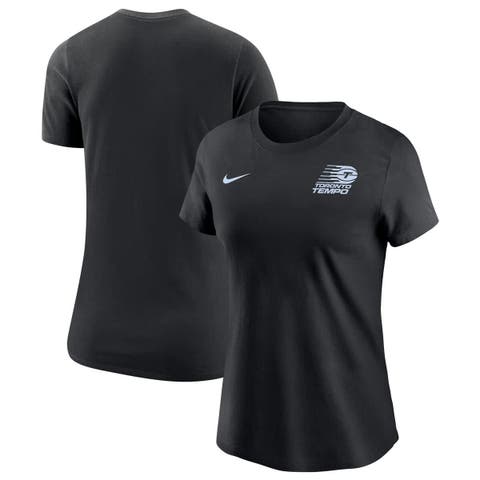 Women's Nike  Black Toronto Tempo Logo T-Shirt