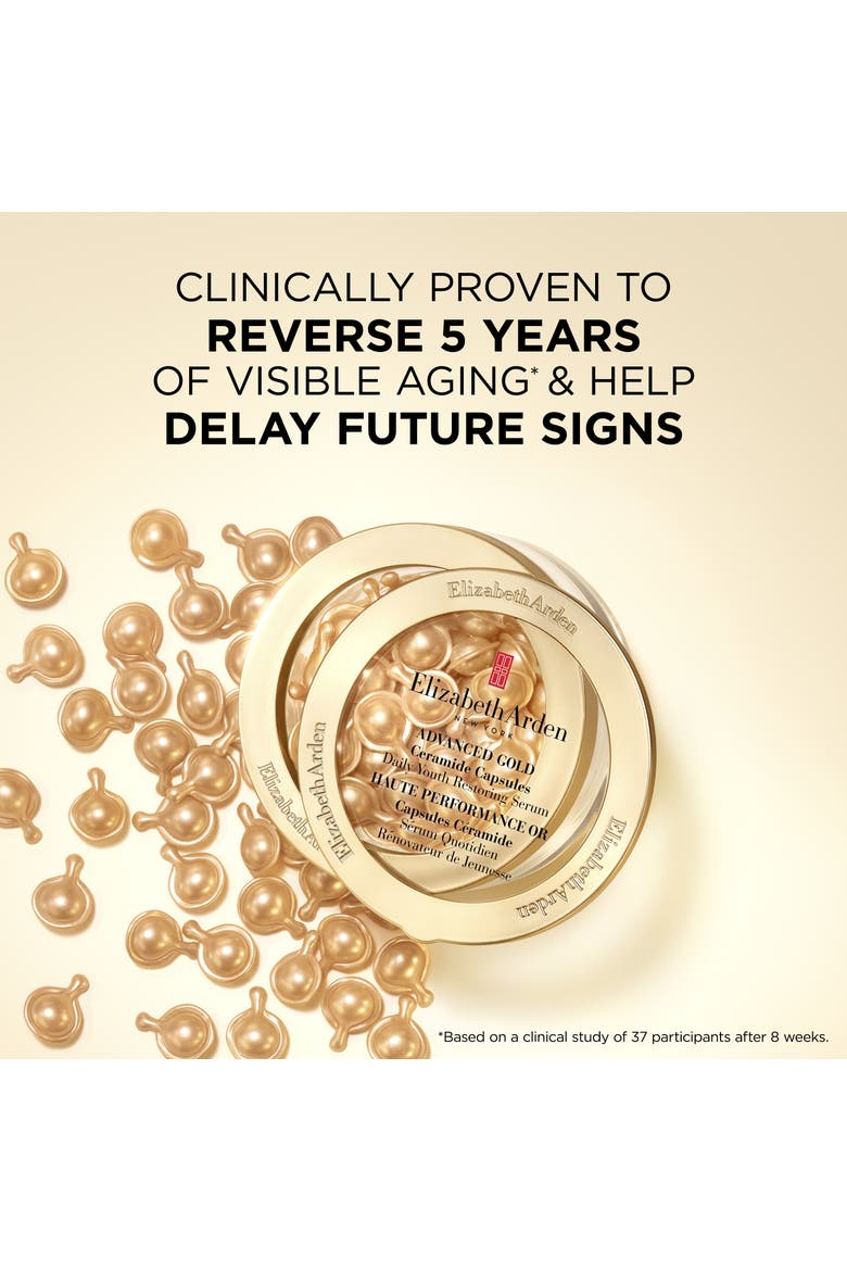 Advanced Gold Ceramide Capsules Daily Youth Restoring Serum, Alternate, color, 30ct