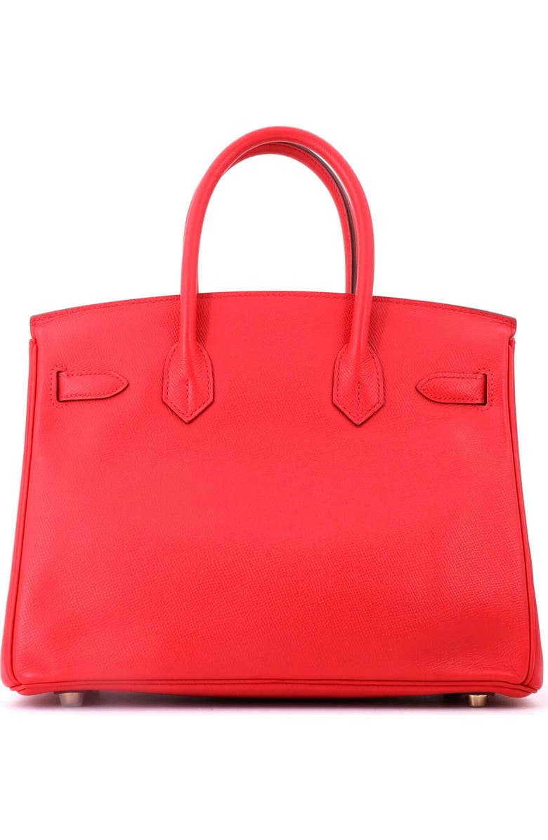 Pre-Owned Hermes Birkin Handbag Red Epsom with Gold Hardware 30, Alternate, color, Bougainvillier