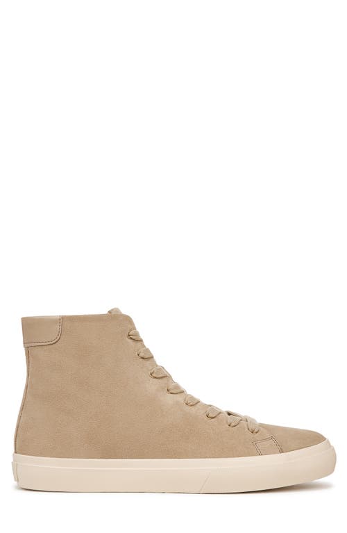 Vince Fulton High Top Sneaker In Sand Trail