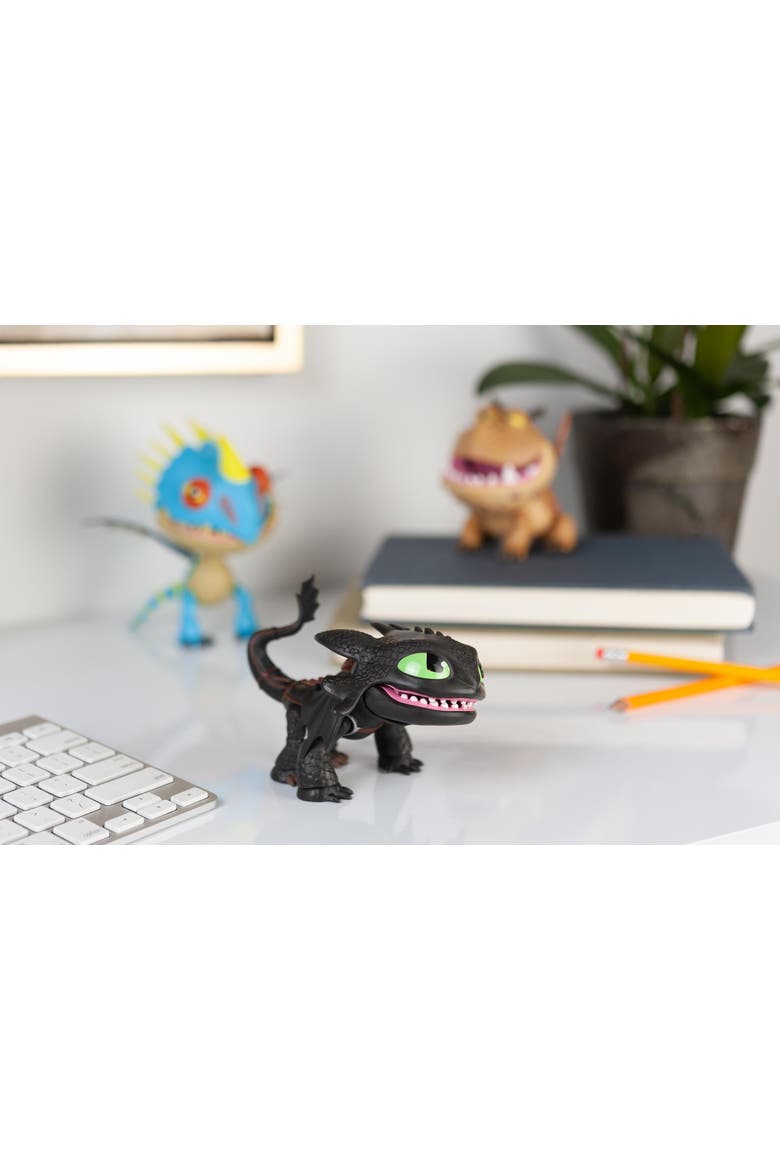 How To Train Your Dragon 6"-7" Action Vinyl Toothless, Alternate, color, Black