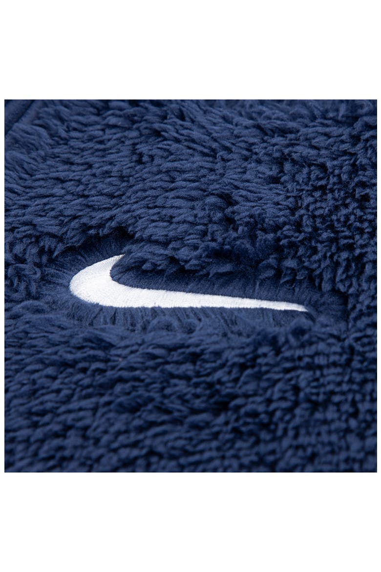 Kids' Full Zip Sherpa Hoodie, Alternate, color, MIDNIGHT NAVY