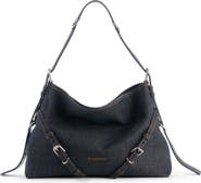 Givenchy Large Voyou Denim Shoulder Bag