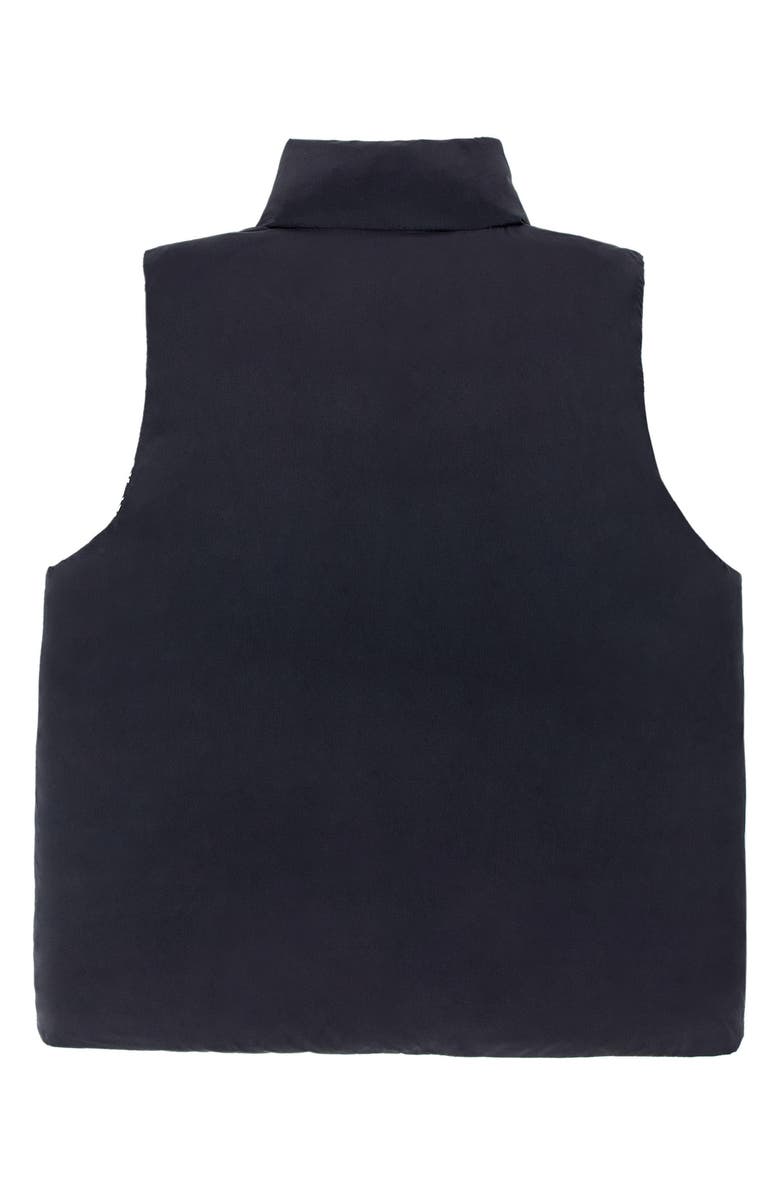 CALONIE Kids' Casey Reversible Down Puffer Vest, Alternate, color, Black