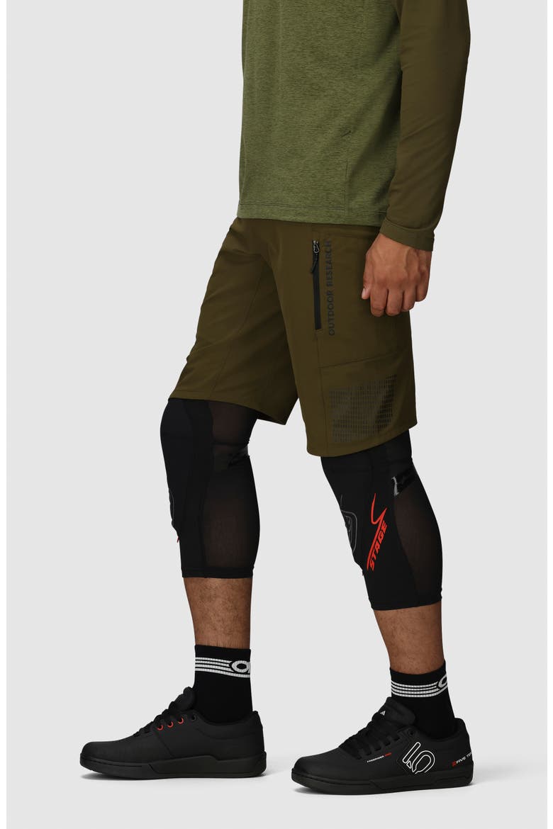Freewheel MTB Ride Shorts, Alternate, color, DARK OLIVE