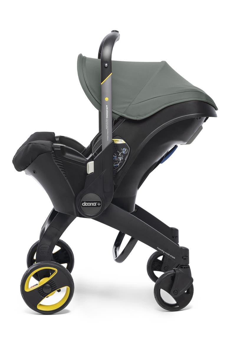 Convertible Infant Car Seat/Compact Stroller System with Base, Alternate, color, SLATE GREEN