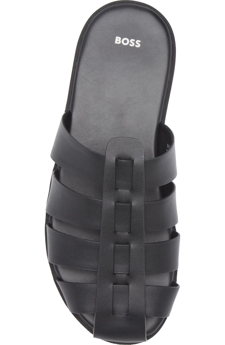 BOSS Darrel Fisherman Sandal, Alternate, color, Black