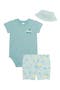 Bodysuit, Cargo Shorts & Hat Set