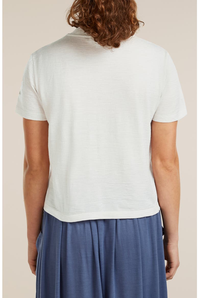 Merino 150 Tech Lite Tee, Alternate, color, ECRU HEATHER