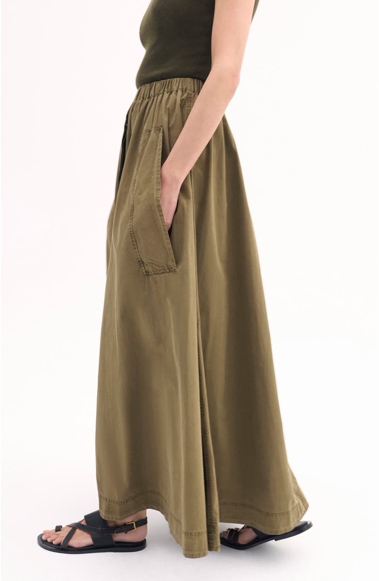 CO Parachute Skirt in Cotton Twill, Alternate, color, 