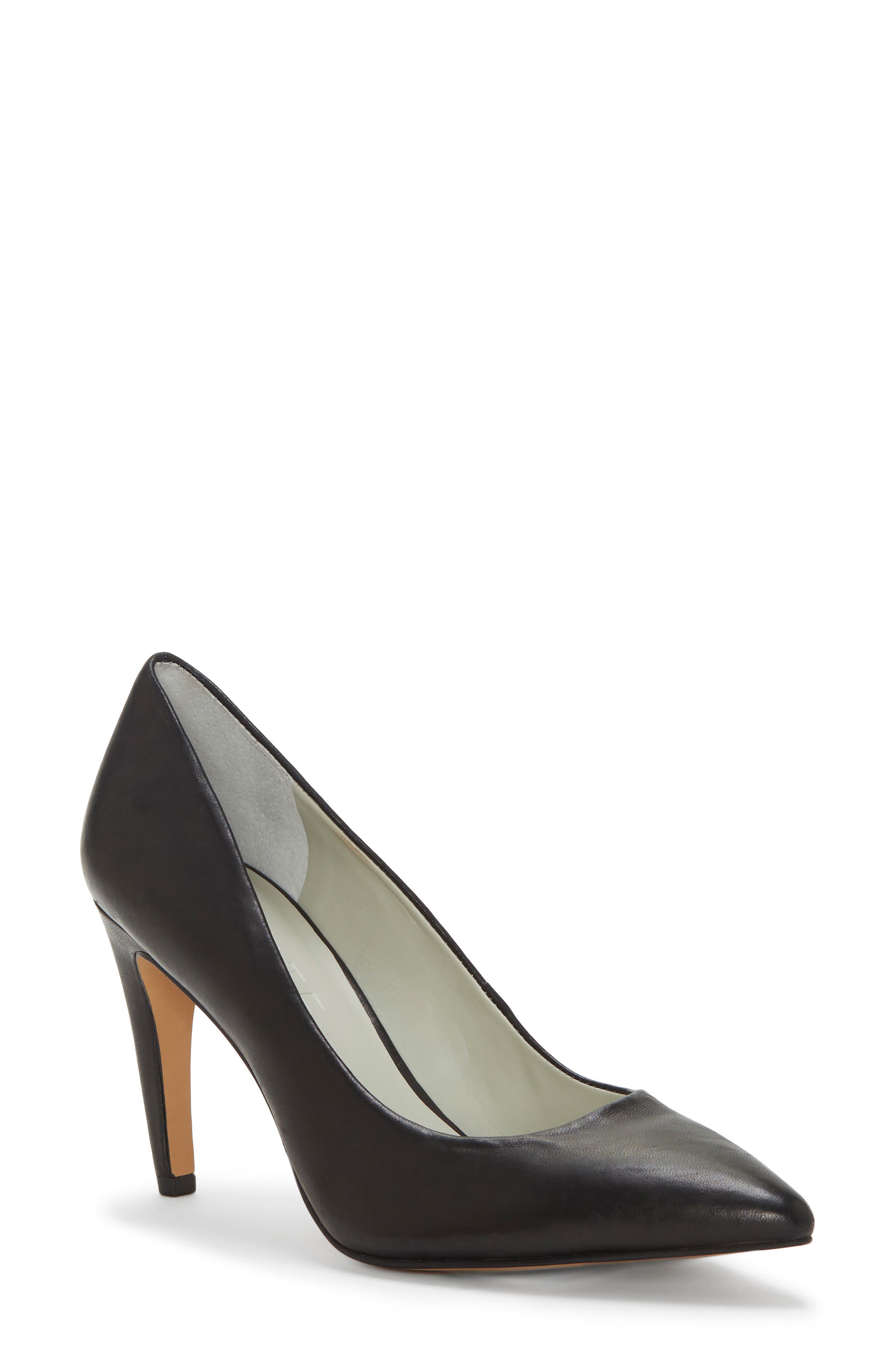 Hedde Pump, Main, color, BLACK LEATHER