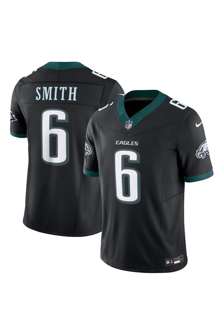 Men's Nike DeVonta Smith Black Philadelphia Eagles Alternate Vapor F.U.S.E. Limited Jersey, Alternate, color, Black