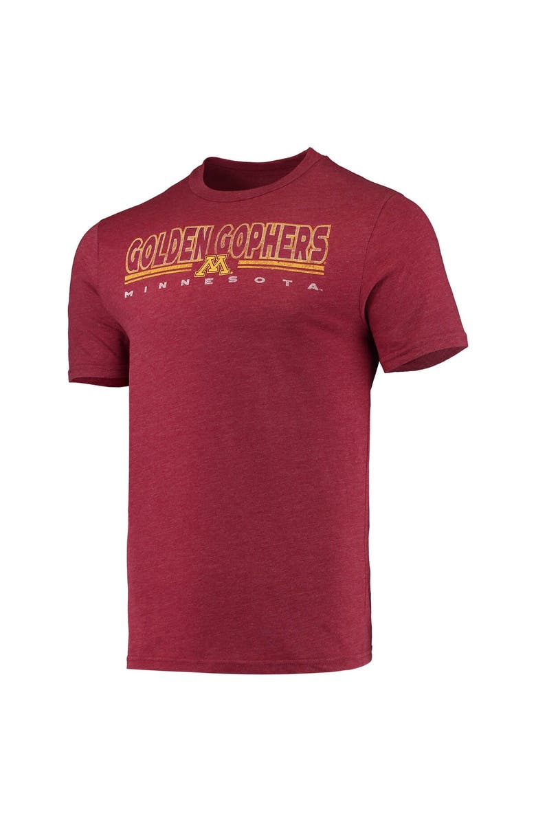 CONCEPTS SPORT Men's Concepts Sport Heathered Charcoal/Maroon Minnesota Golden Gophers Meter T-Shirt & Pants Sleep Set, Alternate, color, 