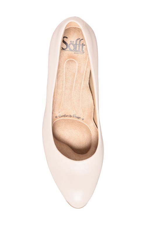 Söfft Parisa Pointed Toe Pump In Tapioca