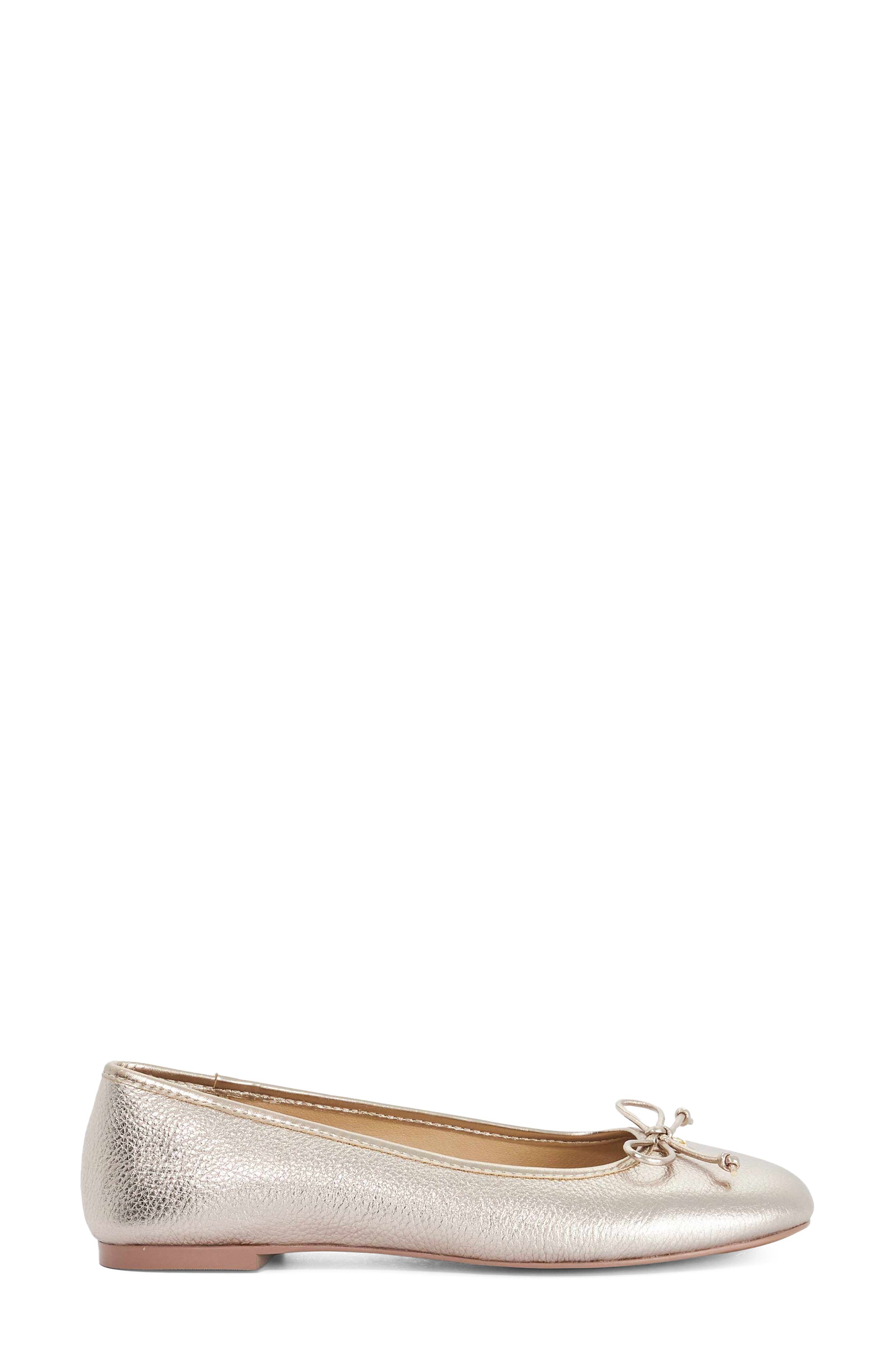 Helenne Ballet Flat, Alternate, color, GOLD