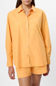 French Connection Rhodes Poplin Button-Up Shirt