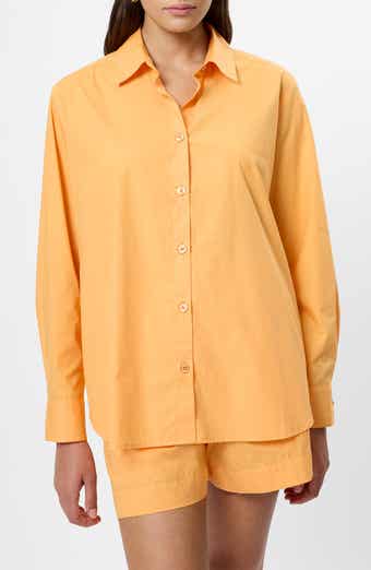 French Connection Rhodes Poplin Button-Up Shirt