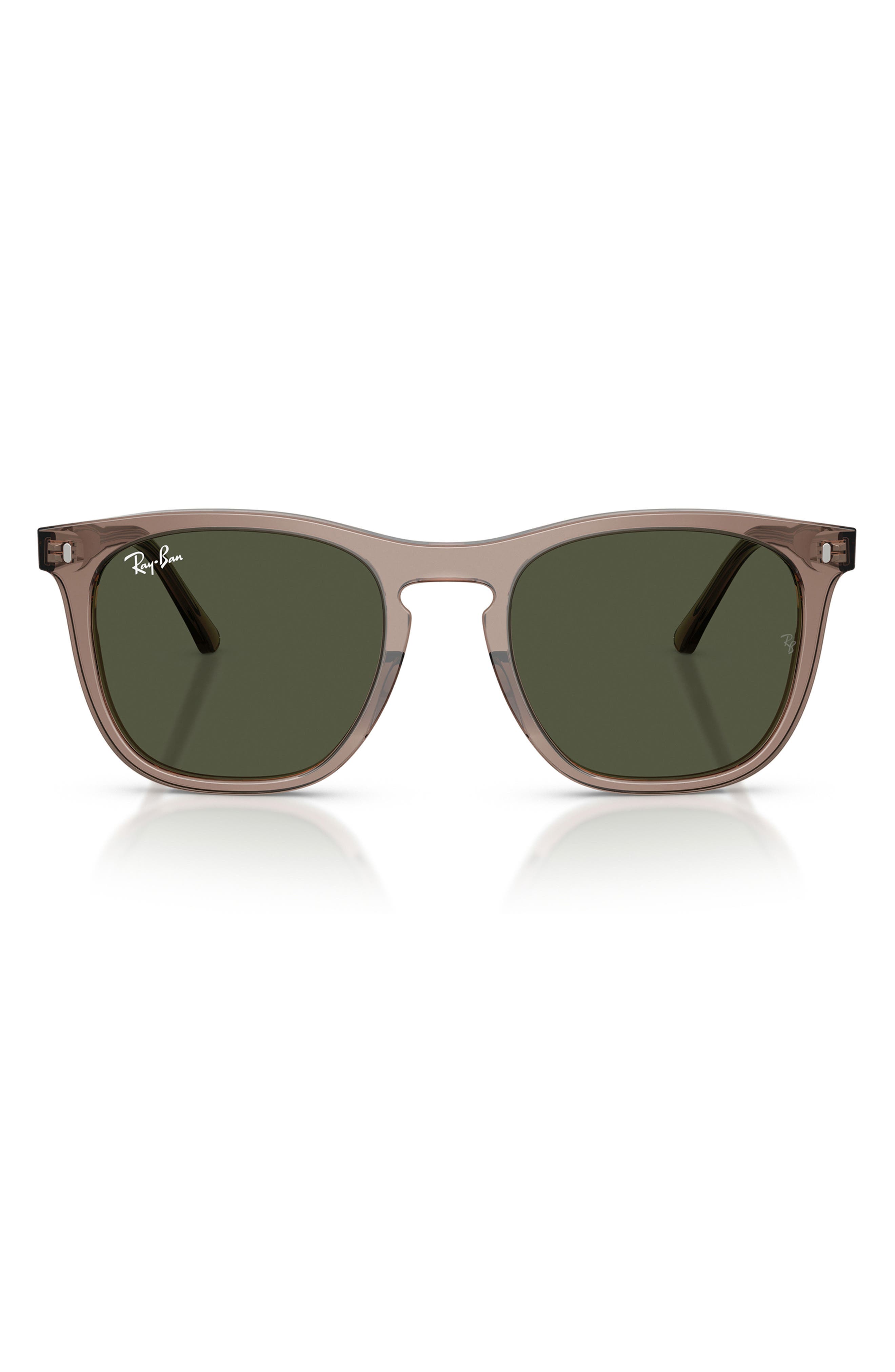 TRANSPARENT LIGHT BROWN / BLUE