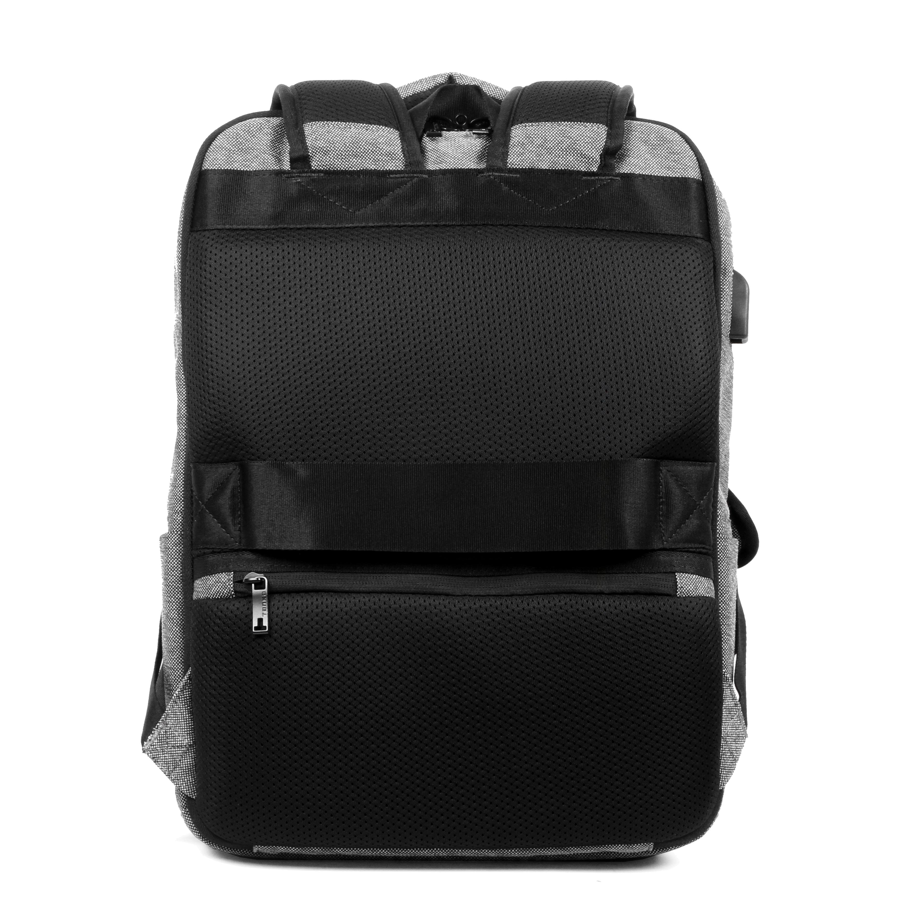 J World Tanka Pilgrim Business Laptop Backpack, Alternate, color, Grey